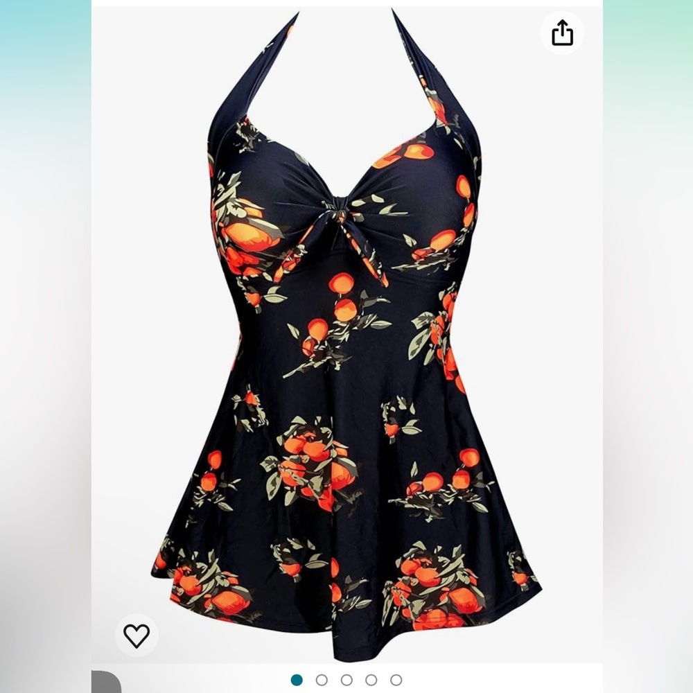 Retro swim dress